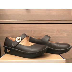 Alegria Mary Jane shoes Matte Brown size 7.5 /38